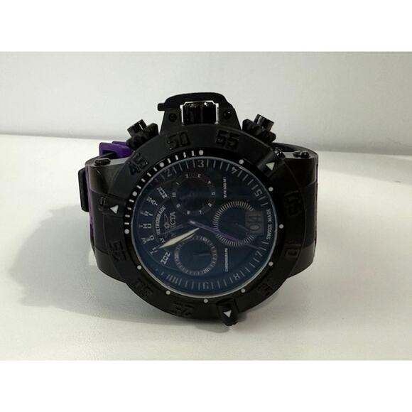 Invicta Men's Subaqua Noma III Swiss Chronograph Silicone Black Dial Watch 10190 - Picture 3 of 9